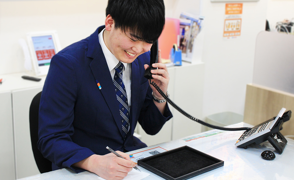 電話、メールのお問い合わせに即対応
